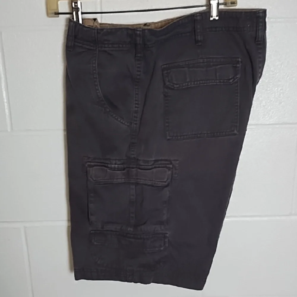 Men's Dark Gray Cargo Shorts